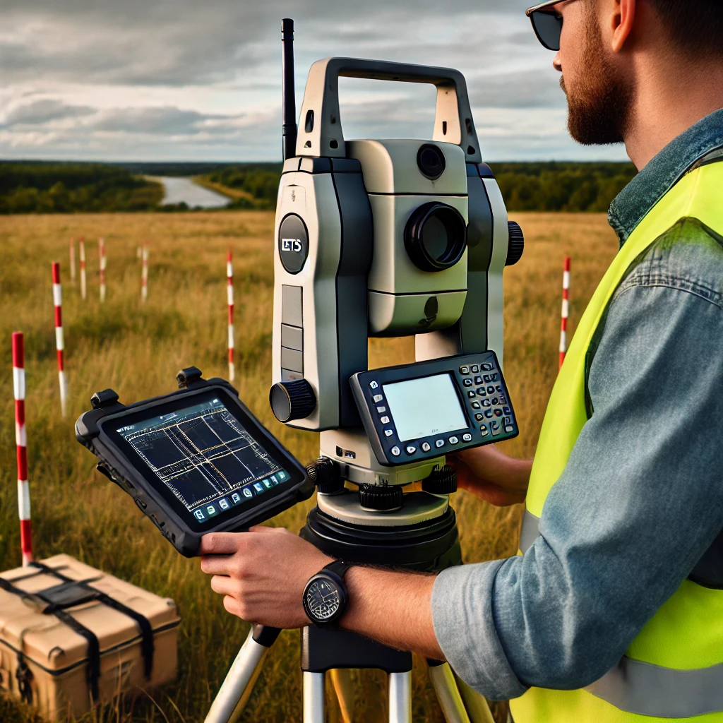 An Electronic Total Stations (ETS) with GNSS Img
