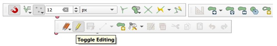 Toggle Editing Symbol